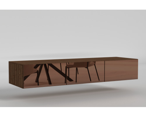 Антресоль Noir/Нуар 3-дв