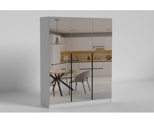 Шафа розпашна 1500 3-дв. Noir/Нуар