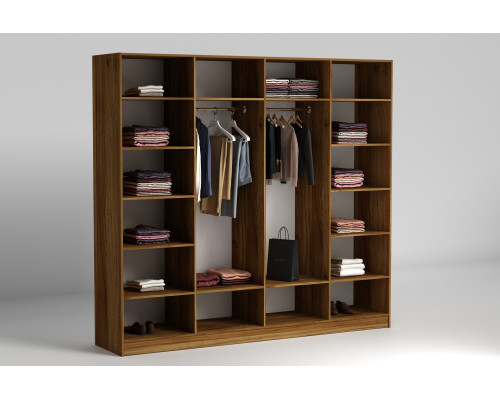 Шафа розпашна 2000 4-дв. Noir/Нуар