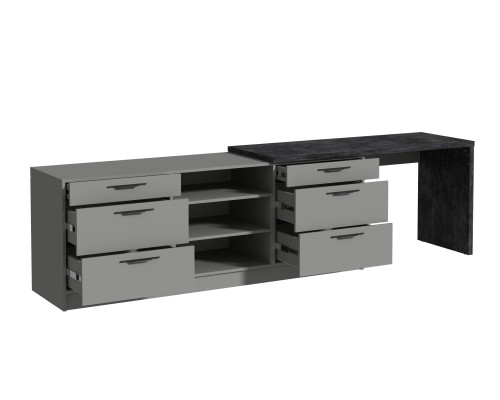 Тумба під ТБ Rosso/Россо з шухлядами 3000х600х804