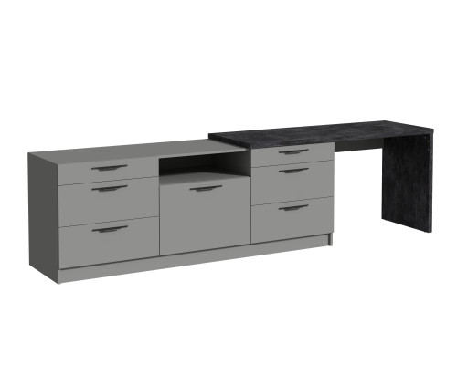 Тумба під ТБ Rosso/Россо з шухлядами 3000х600х804