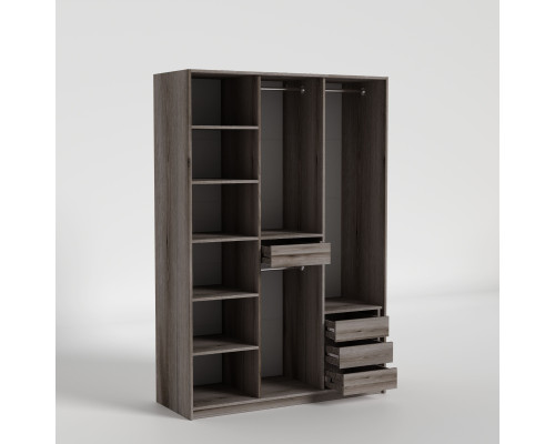 Шафа розпашна Loom/Лум тридверна